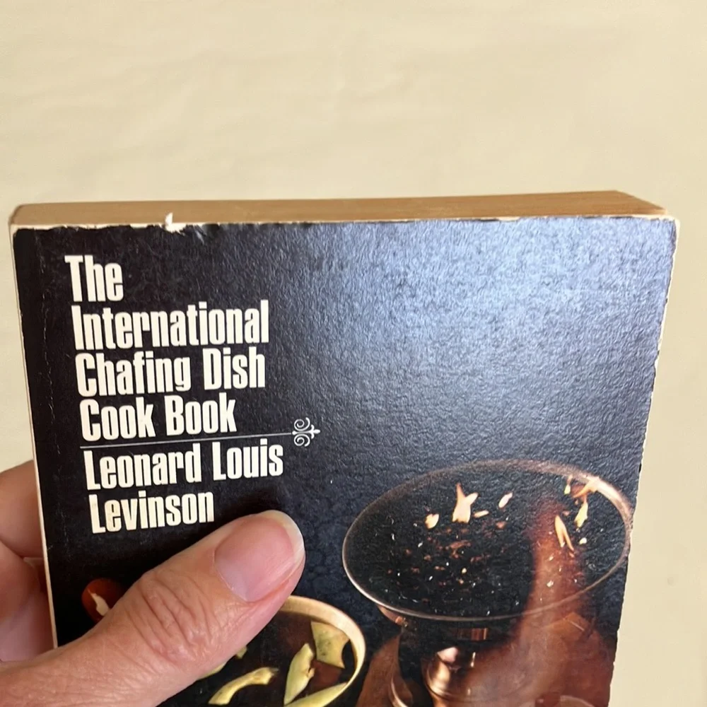 International Chafing Dish Cookbook 1971 Paperback Cooking Entertaining Vintage